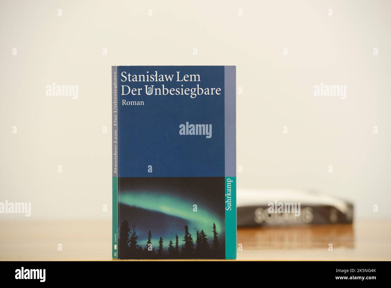The invincible is a science fiction novel by Polish author Stanisław Lem. Stock Photo