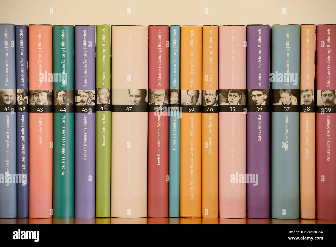 Classics of world literature Stock Photo