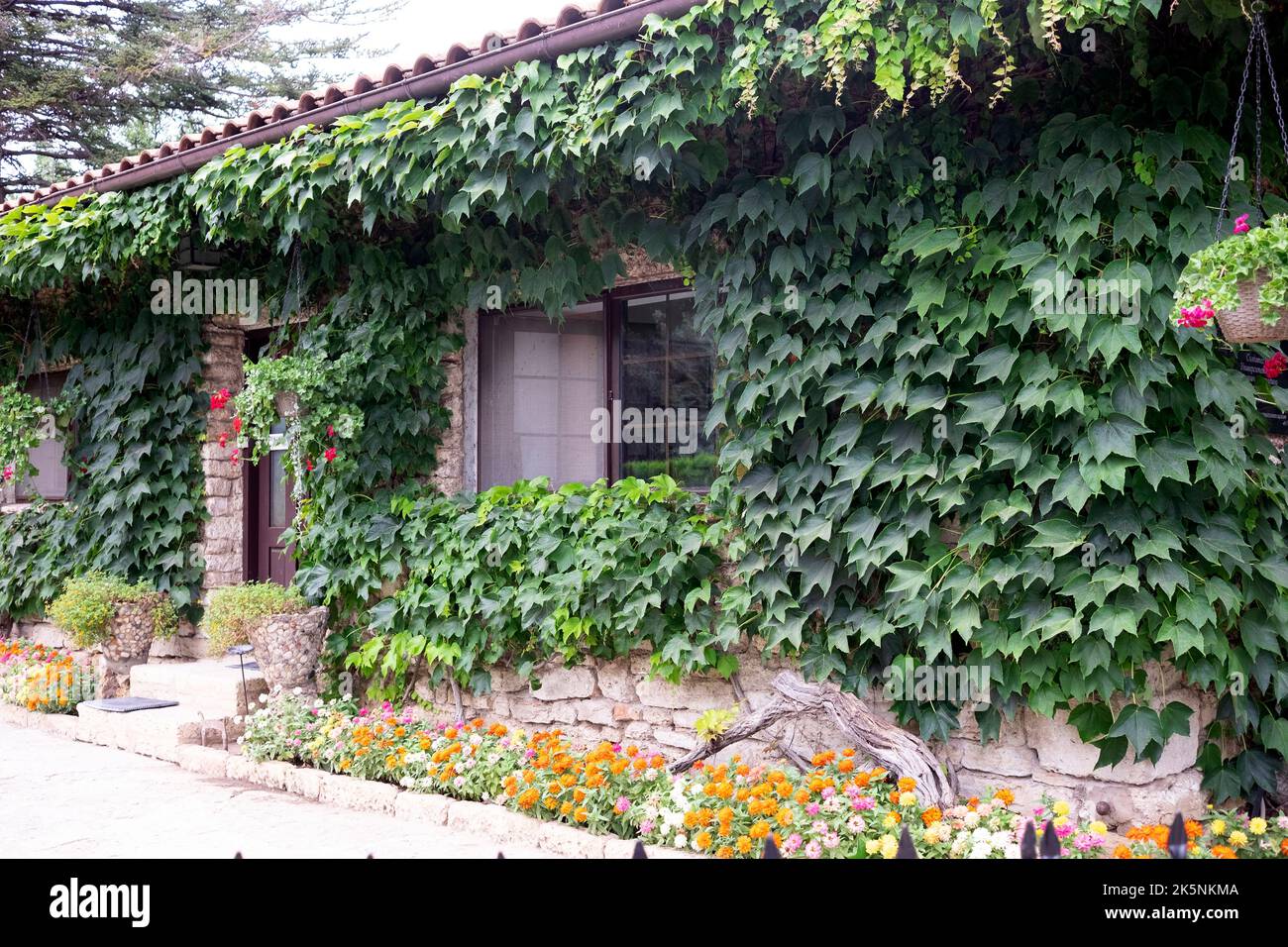 Palace and Botanical Gardens of Balchik in Bulgaria Stock Photo - Alamy