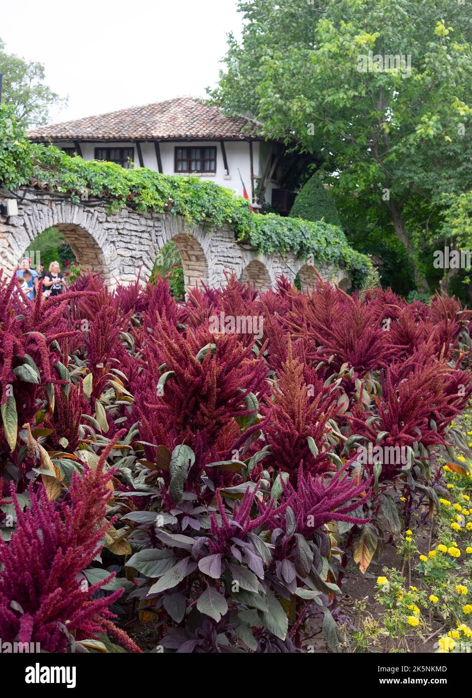 Palace and Botanical Gardens of Balchik in Bulgaria Stock Photo - Alamy
