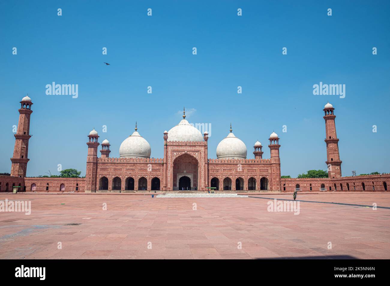 Badshahi Mosque, Fort Lahore, Pakistan Stock Photo
