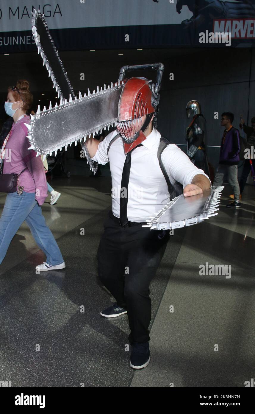 Chainsaw Man Denji cosplay recorded at AnimeCon UK by Comic Con News C