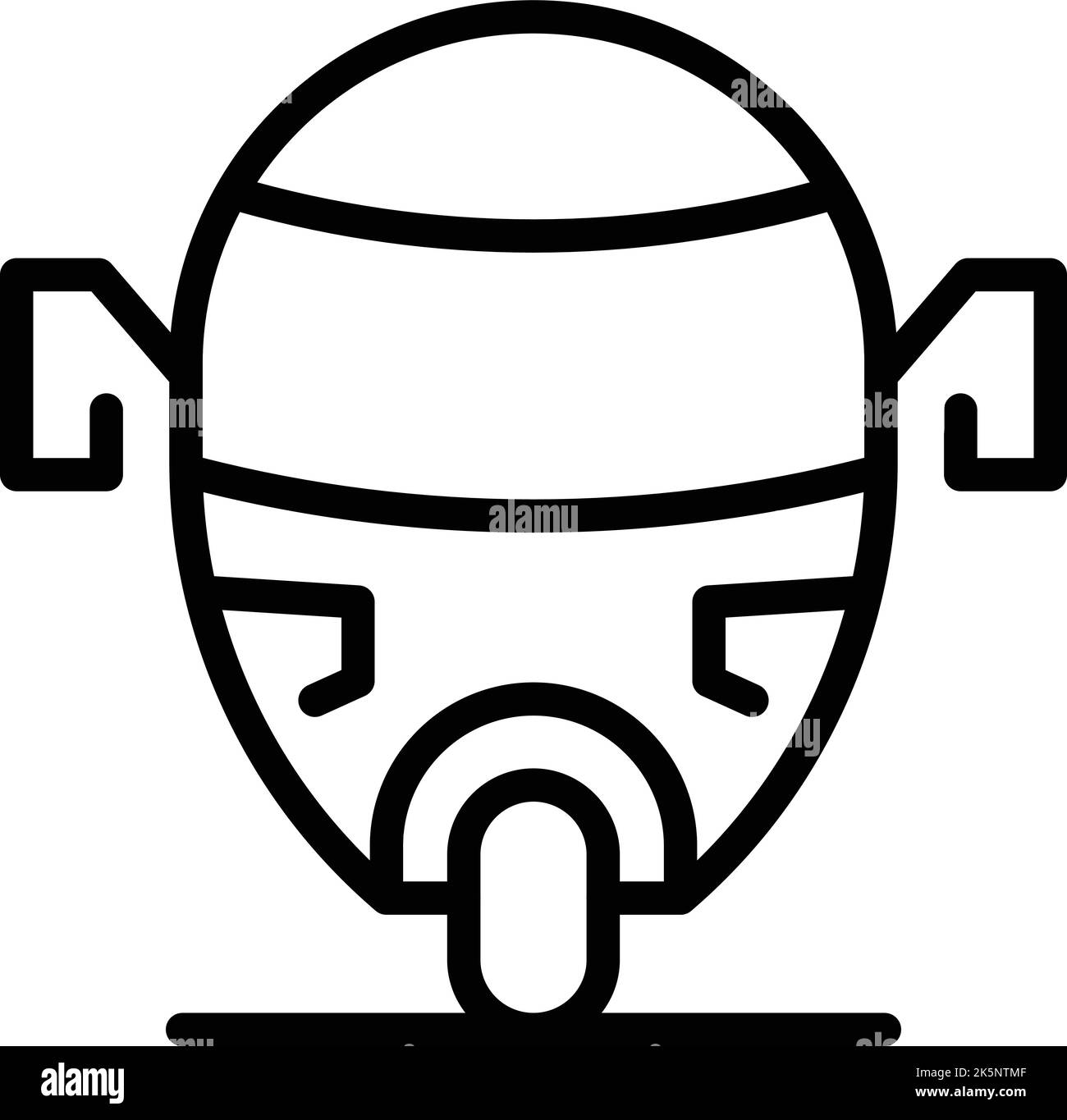 Tuktuk tricycle icon outline vector. Indian bike. Asia tuk Stock Vector