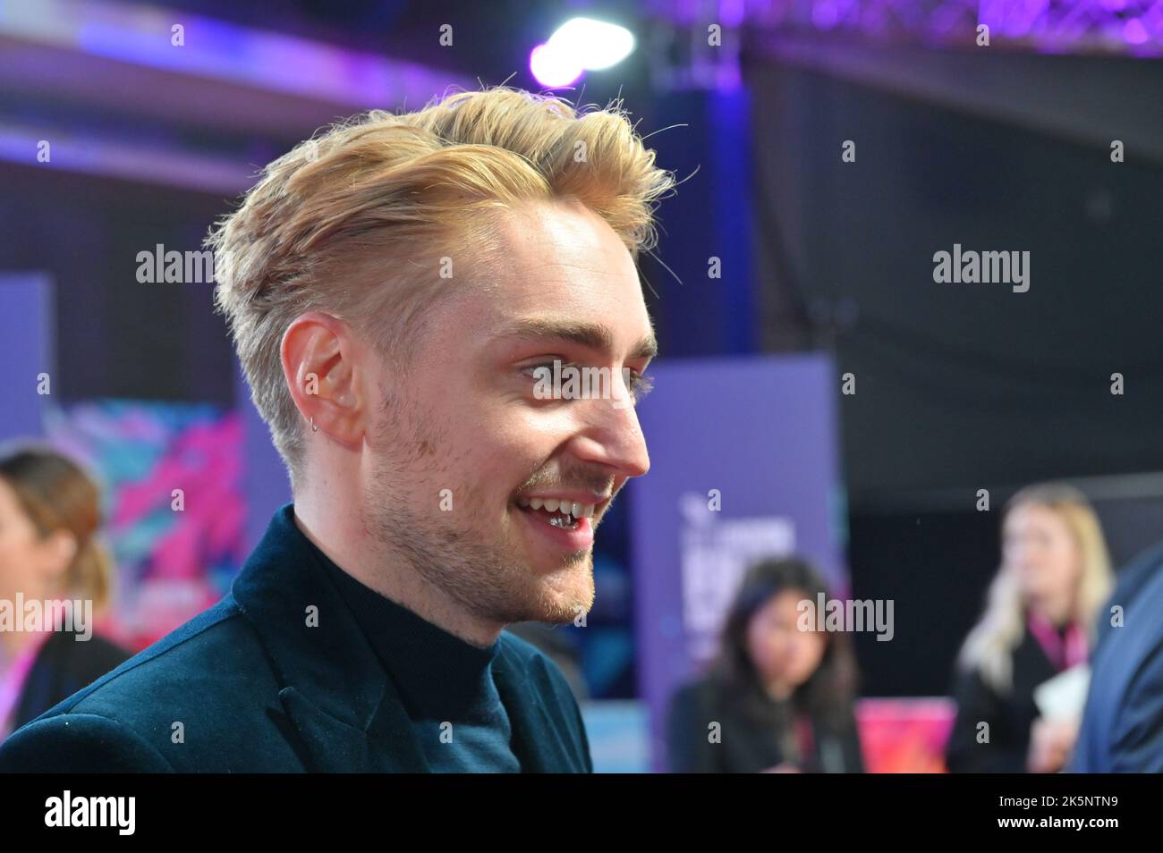 London, UK. 09th Oct, 2022. Ross Tomlinson arrive at the Allelujah - European Premiere of the BFI London Film Festival’s 2022 on 9th October 2022 at the South Bank, Royal Festival Hall, London, UK. Credit: See Li/Picture Capital/Alamy Live News Stock Photo