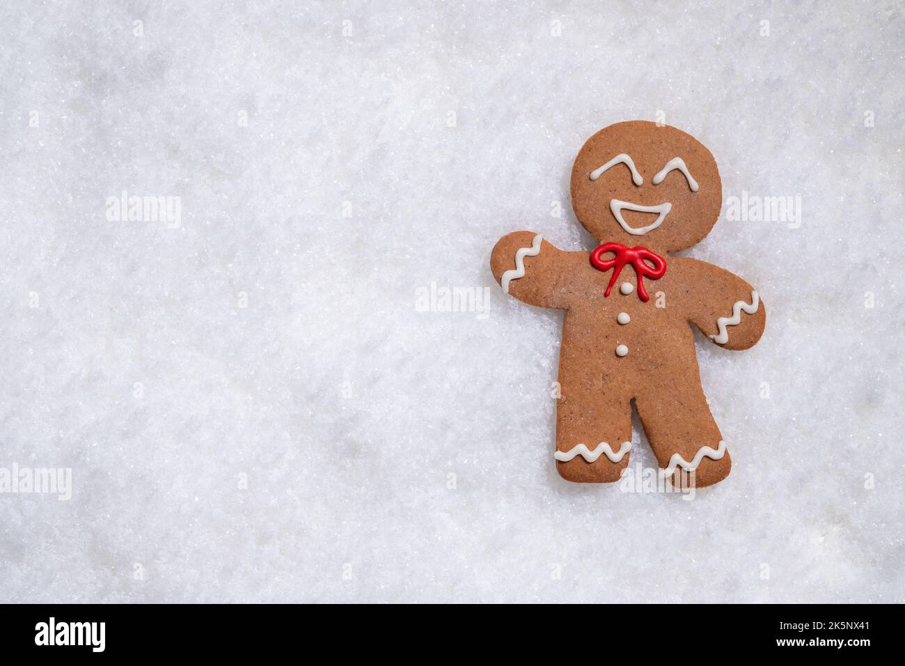 Cute Gingerbread man Stock Photo