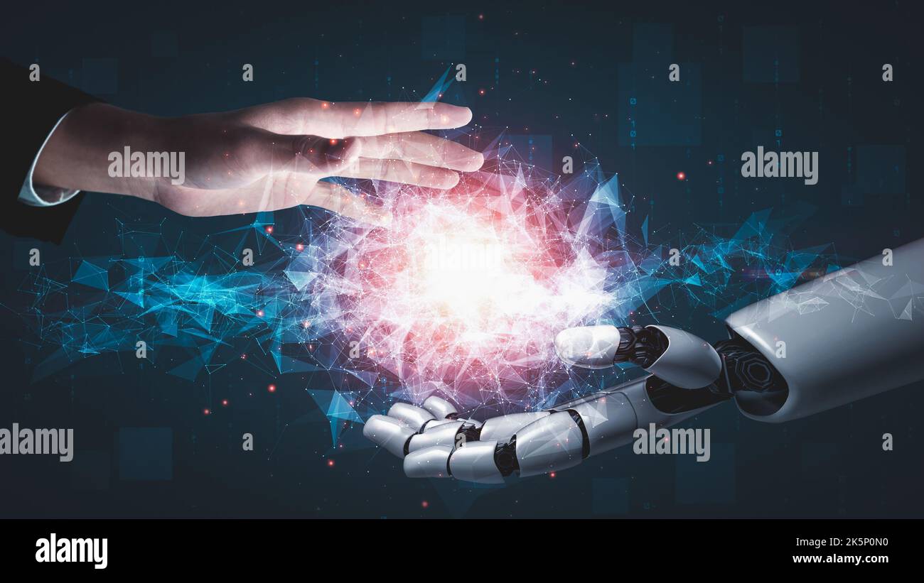Smart hand bionic hi-res stock photography and images - Alamy