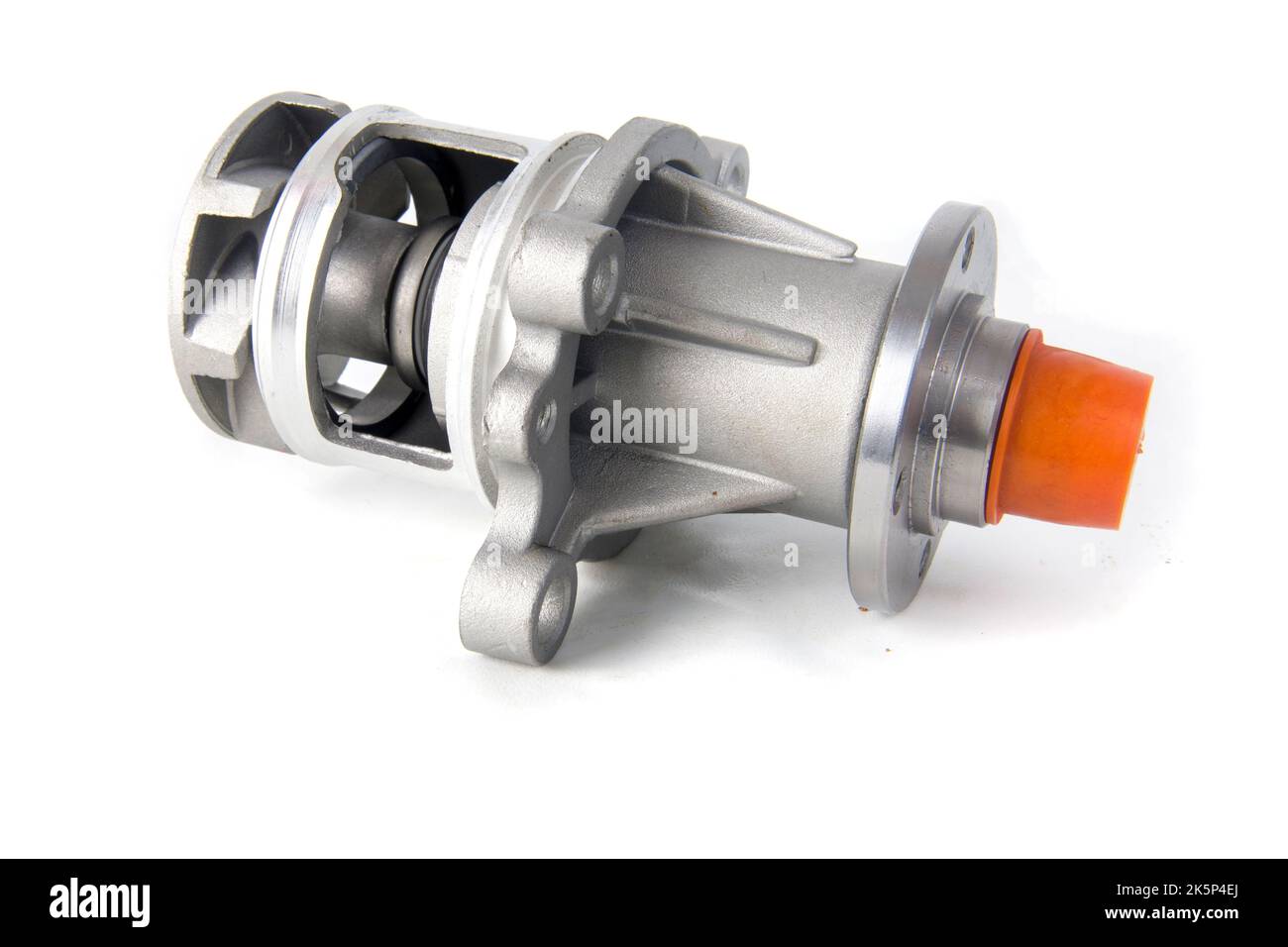 Car water pump isolated on white. automobile spare parts Stock Photo Alamy