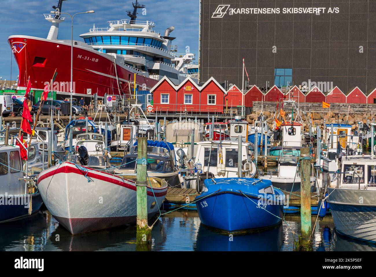 Port of Skagen, Denmark, Europe Stock Photo Alamy