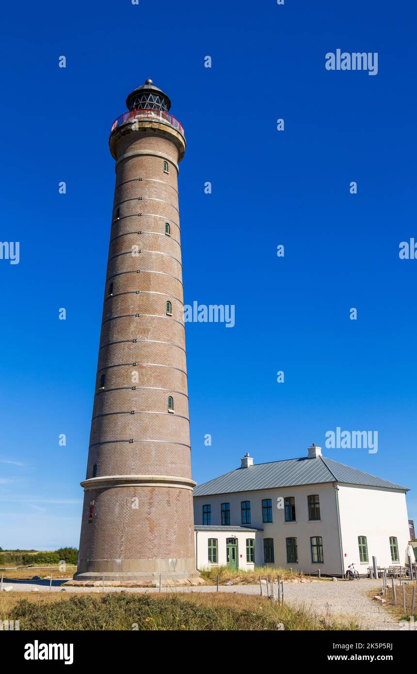 The Grey Lighthouse,Skagen, Denmark, Europe Stock Photo Alamy