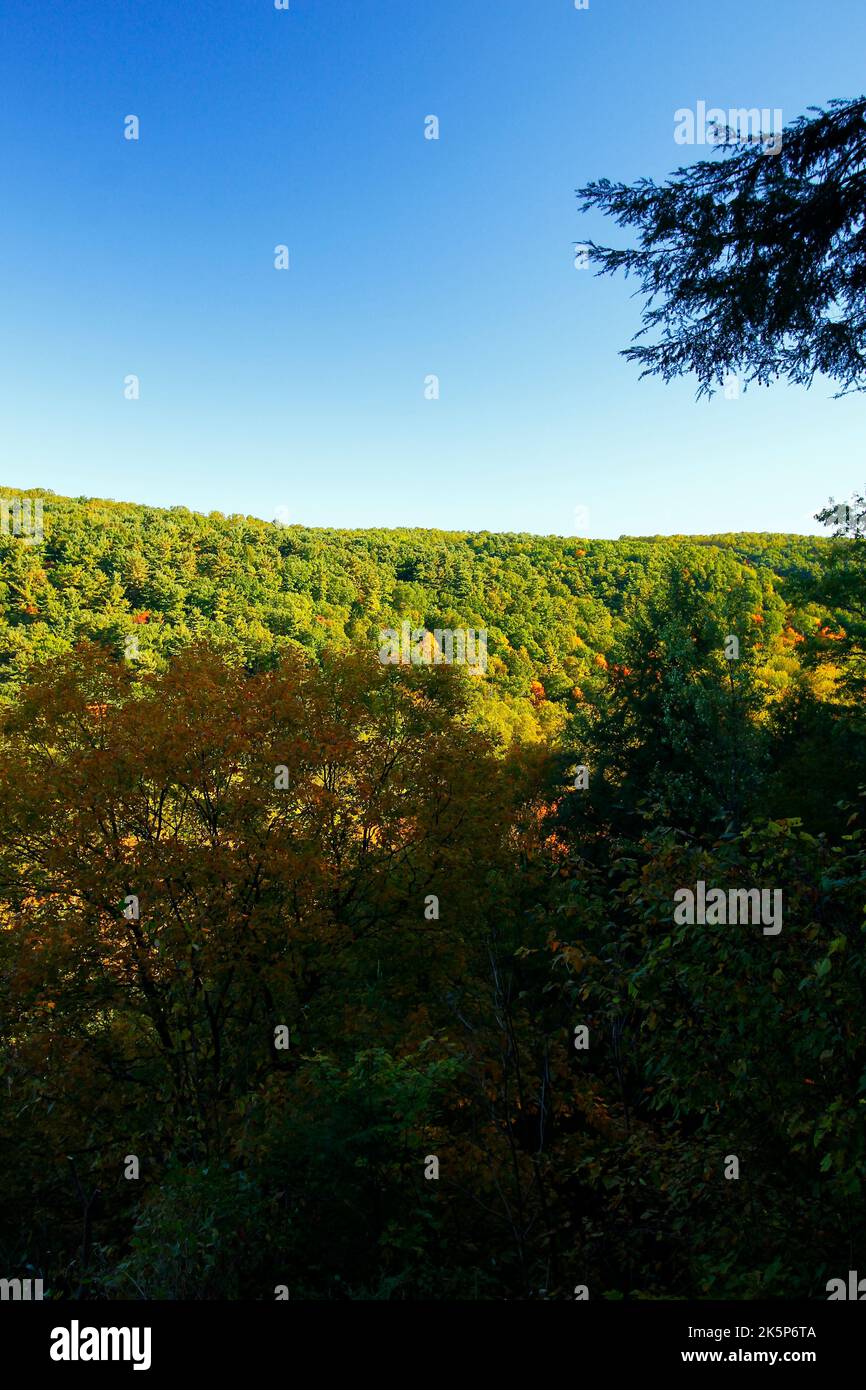 Mohican Overlook, Mohican State Park, Ohio Stock Photo Alamy
