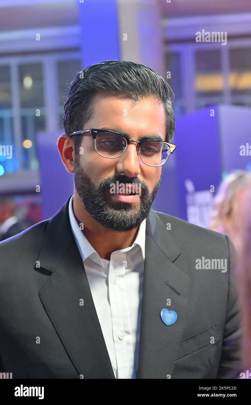 London, UK. 09th Oct, 2022. Bally Gill arrive at the Allelujah - European Premiere of the BFI London Film Festival’s 2022 on 9th October 2022 at the South Bank, Royal Festival Hall, London, UK. Credit: See Li/Picture Capital/Alamy Live News Stock Photo