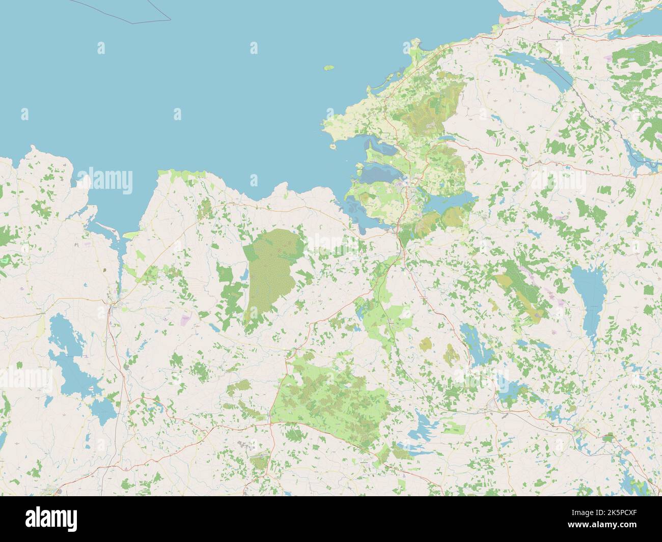 Sligo map hires stock photography and images Alamy