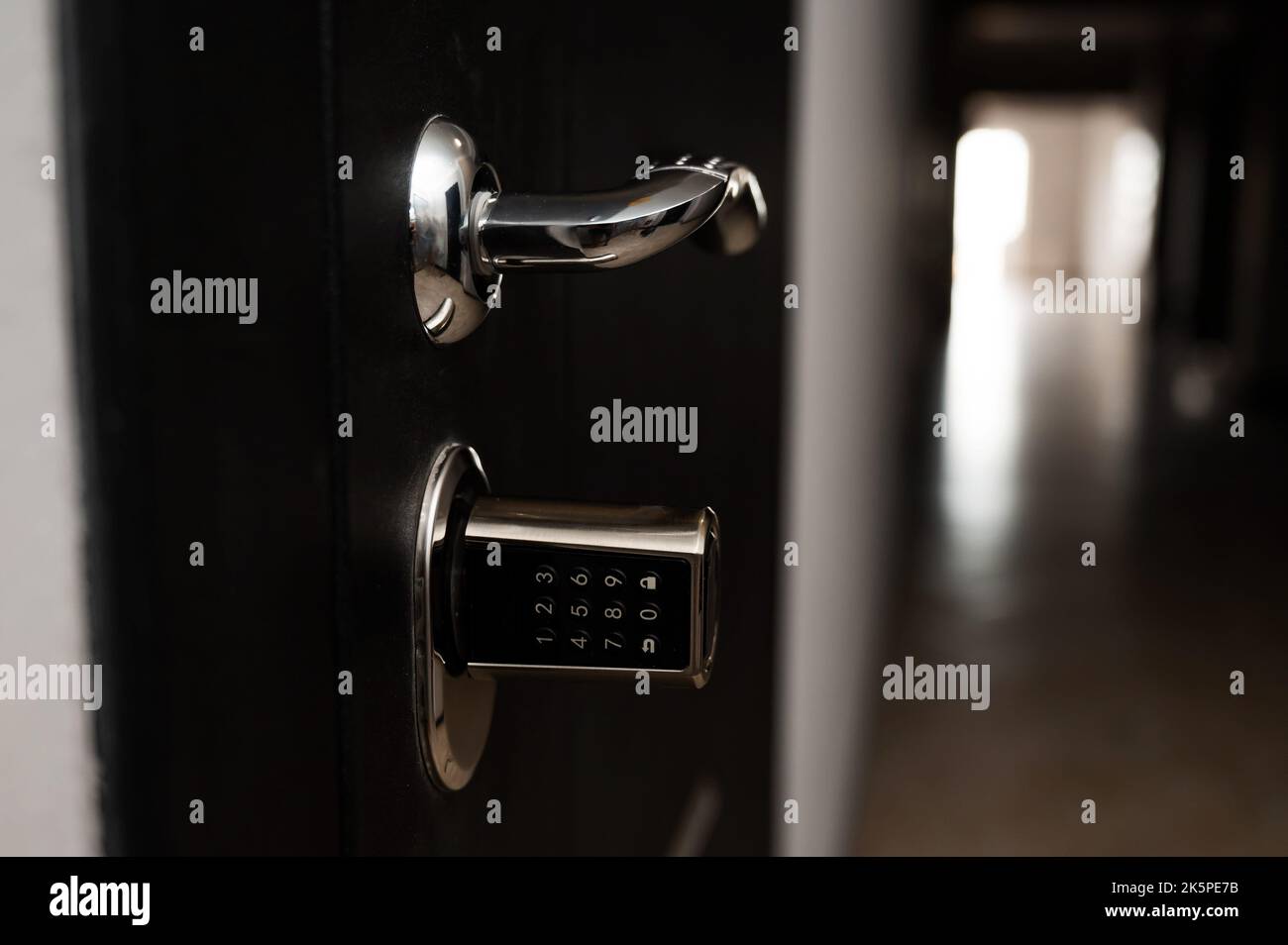 Picture of Smart door lock keypad hi-res stock photography and images - Alamy