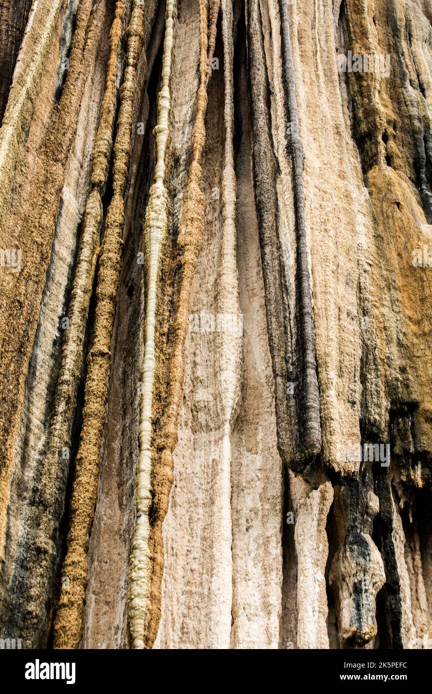 Hierve el Agua, Oaxaca Stock Photo