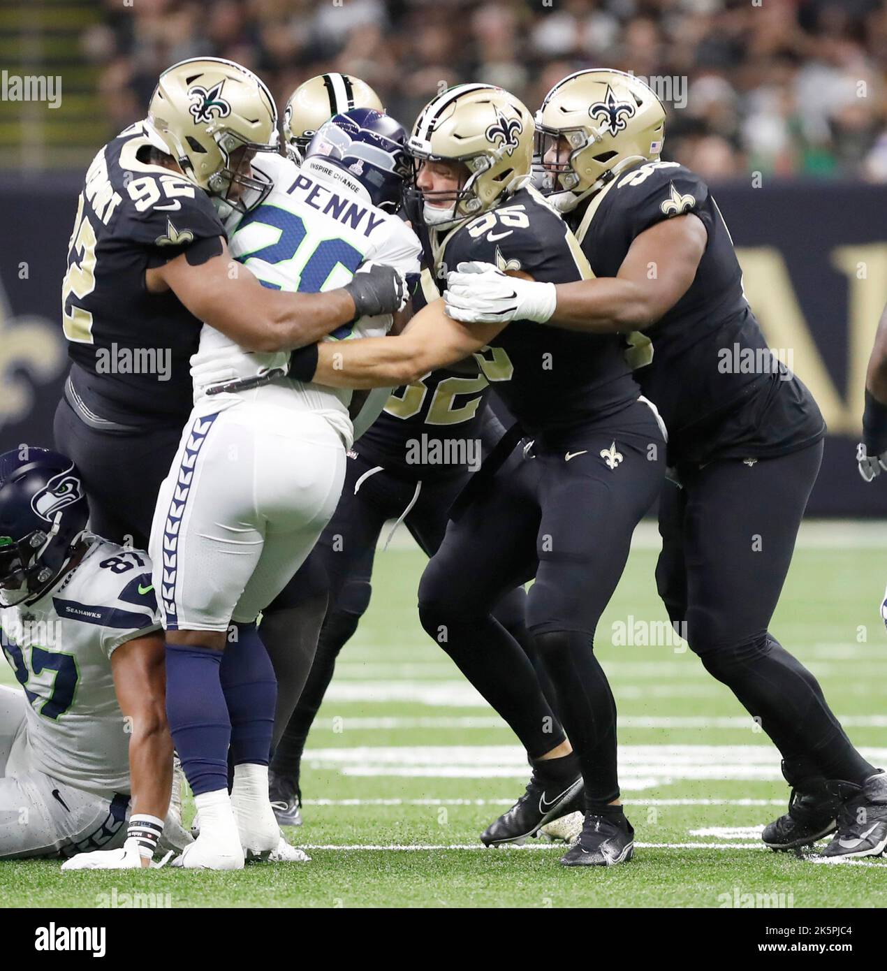 MARCUS DAVENPORT 8X10 PHOTO NEW ORLEANS SAINTS FOOTBALL NFL PICTURE