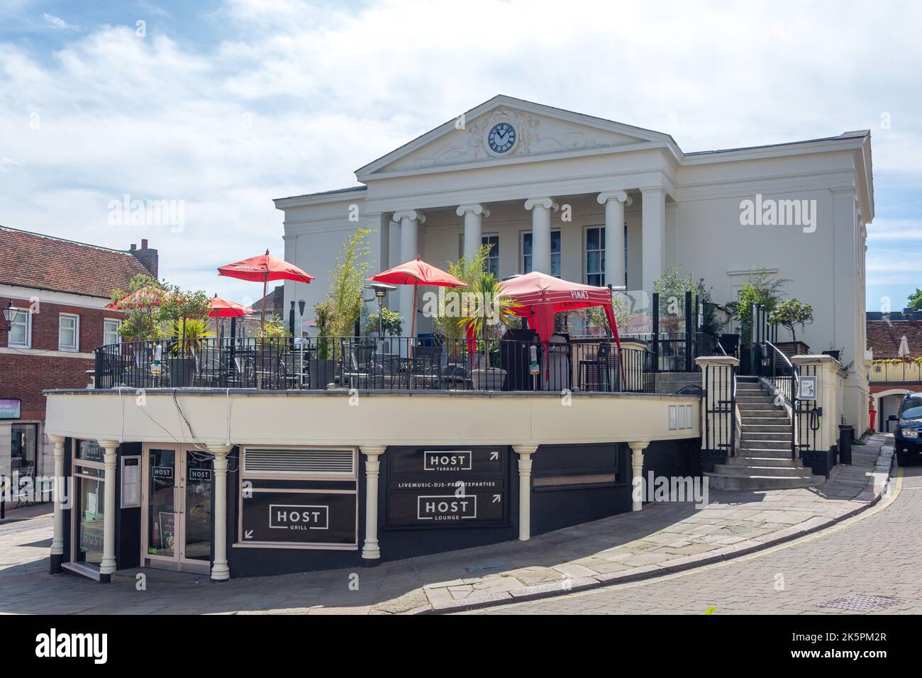 Host terrace and restaurant market square lounge stor hires