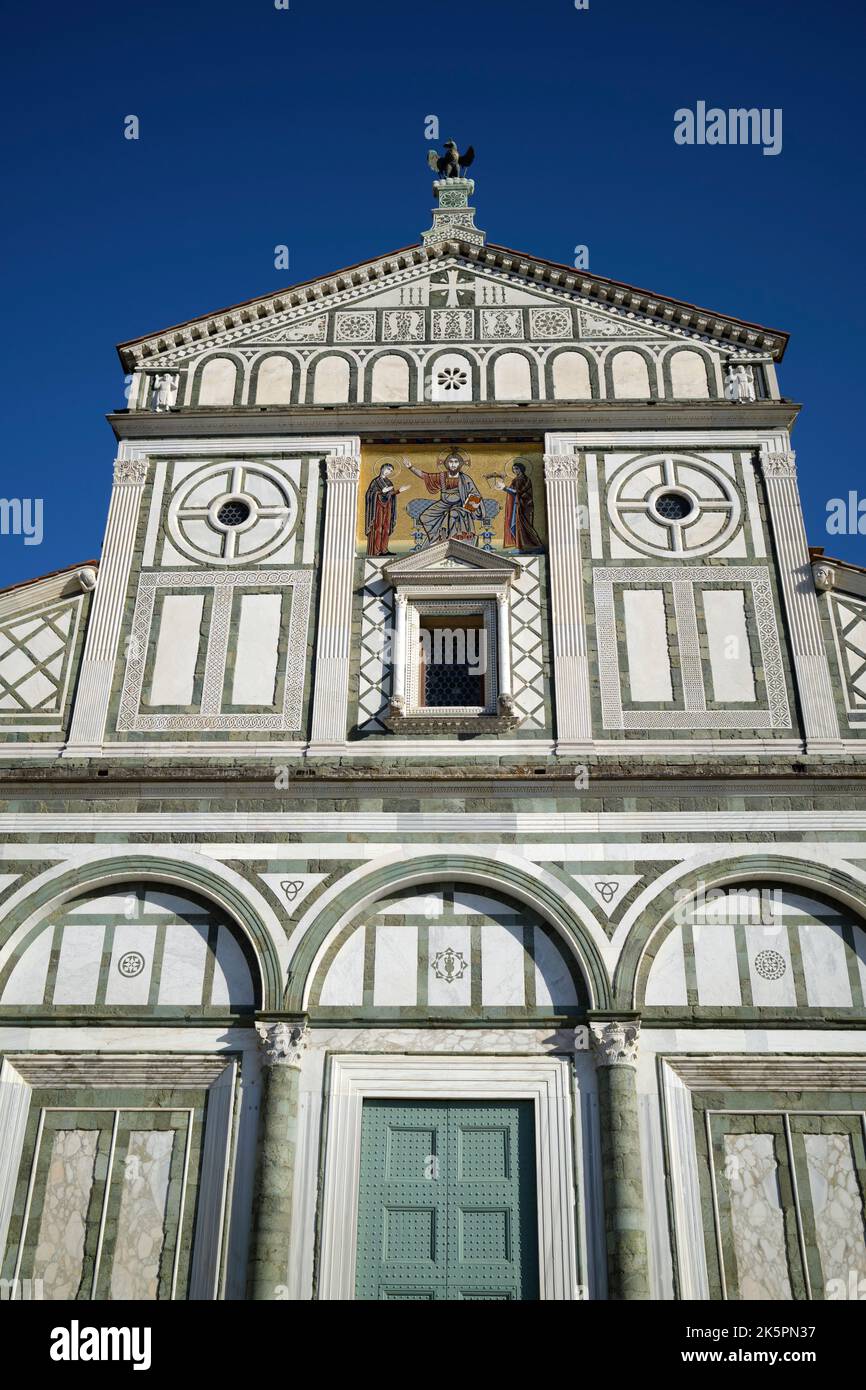 Basilica of San Miniato al Monte Florence Italy Stock Photo - Alamy