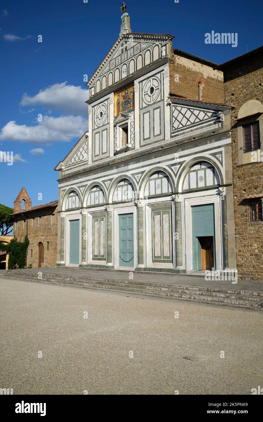 Basilica of San Miniato al Monte Florence Italy Stock Photo - Alamy