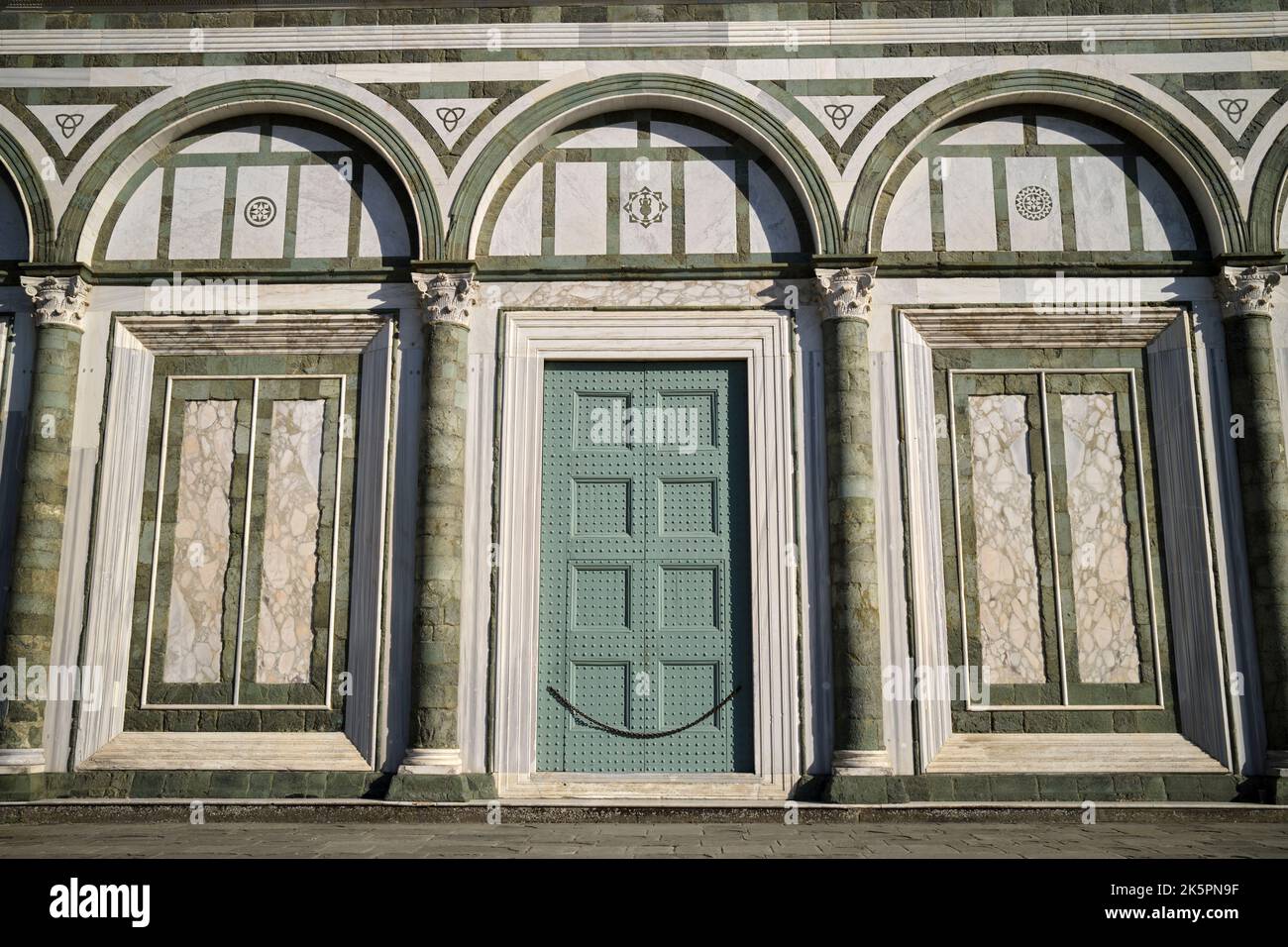 San Miniato al Monte Florence Italy Stock Photo - Alamy
