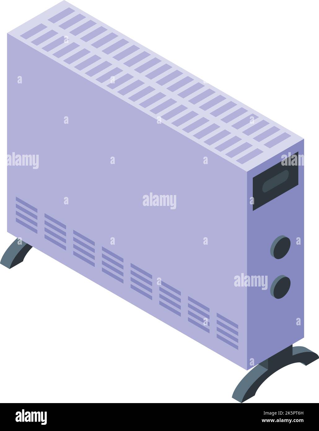 Heater convector icon isometric vector. Room radiator. Domestic service ...
