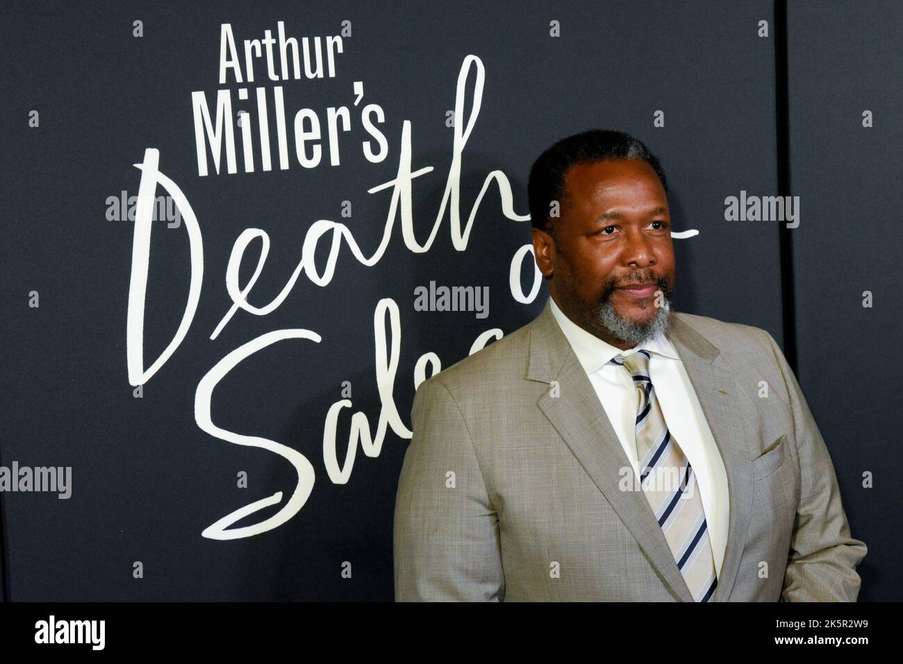 Wendell Pierce attends the Death of a Salesman Broadway opening night
