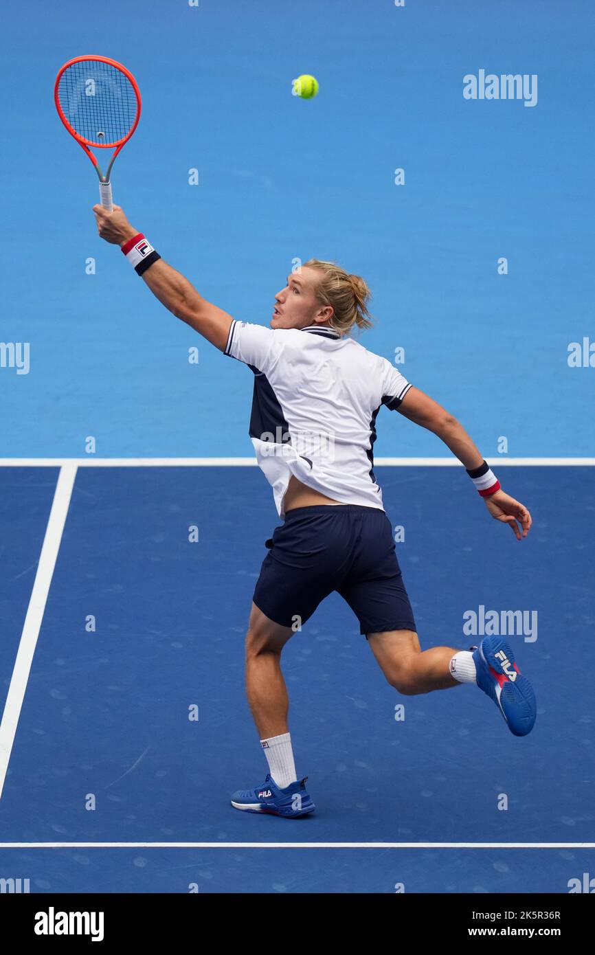 Tokyo, Japan. 9th Oct, 2022. Rafael Matos Tennis : Rakuten Japan Open Tennis Championships 2022 Men's Doubles Final at Ariake Colosseum in Tokyo, Japan . Credit: AFLO SPORT/Alamy Live News Stock Photo