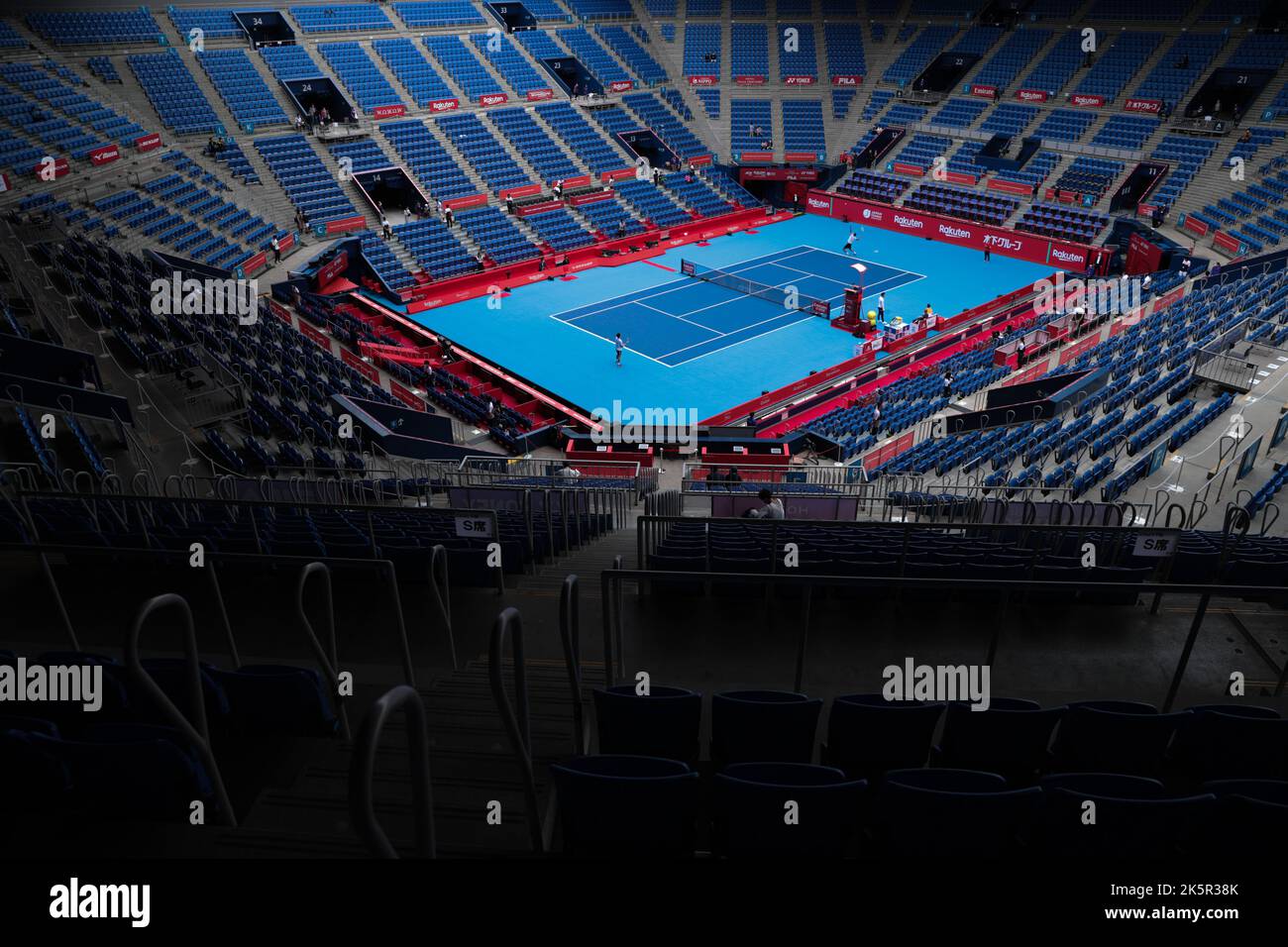 Tokyo, Japan. 9th Oct, 2022. General view Tennis Rakuten Japan Open Tennis Championships 2022