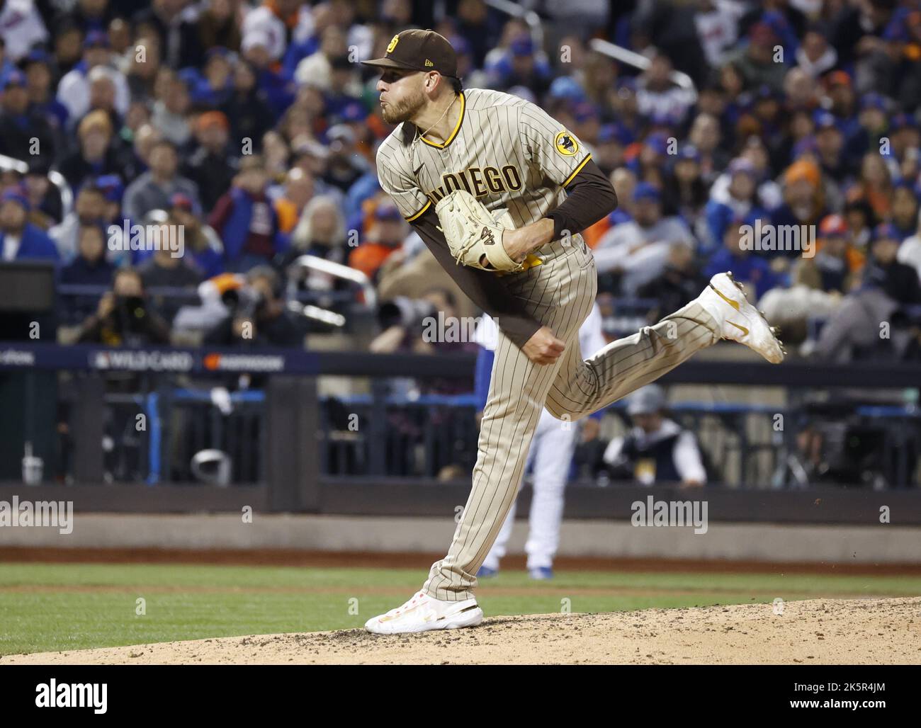 Photo: Padres Against Mets Wild Card Baseball in New York