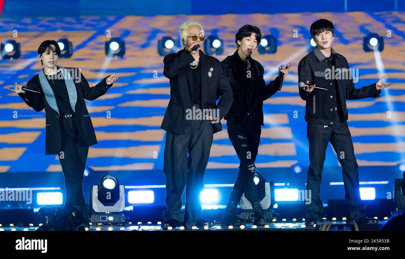 7 October 2022 - Seoul, South Korea : South Korean K-Pop boy band