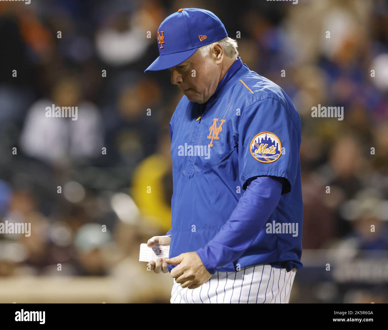 New York, United States. 09th Oct, 2022. New York Mets manager Buck