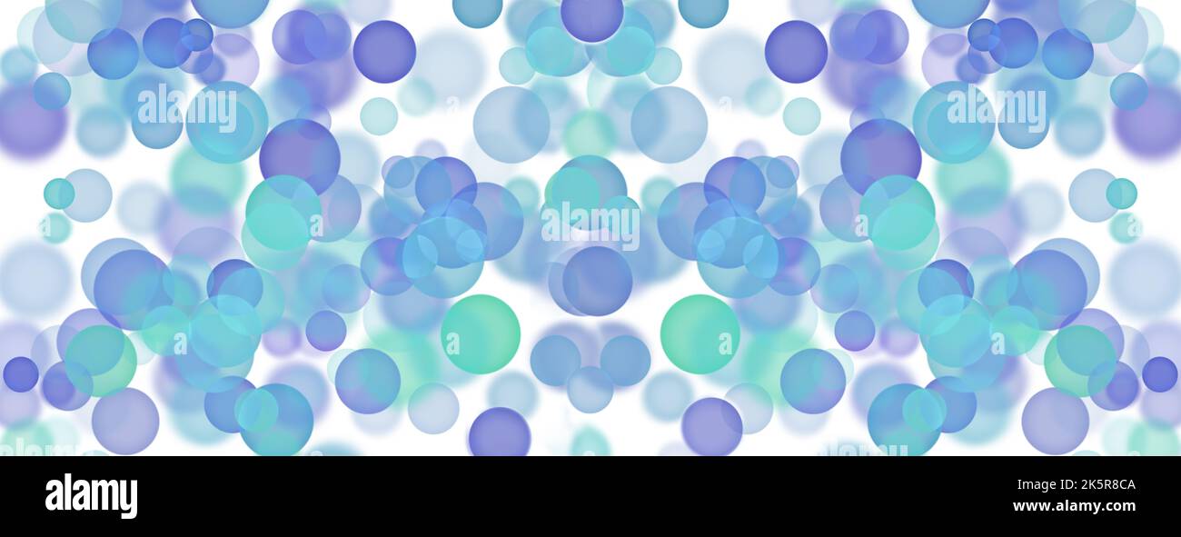 Abstract blurry bokeh background in blue Stock Photo - Alamy
