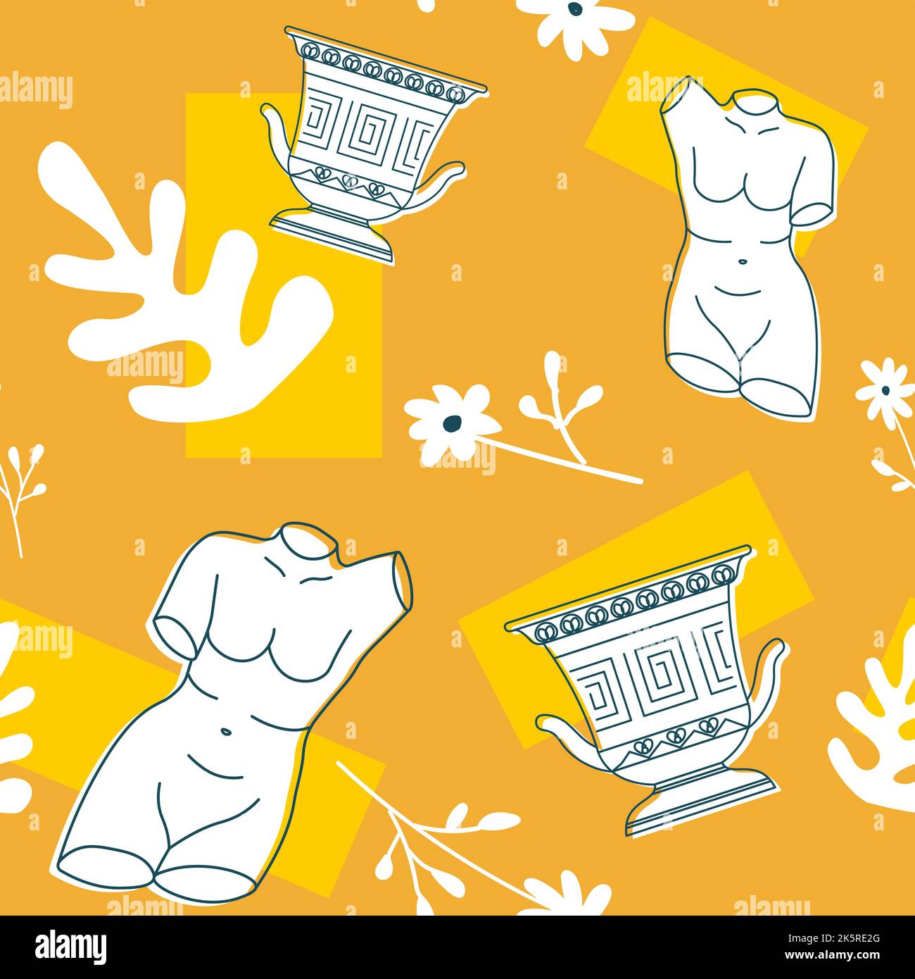 Ancient cultural heritage, roman greek sculpture Stock Vector Image