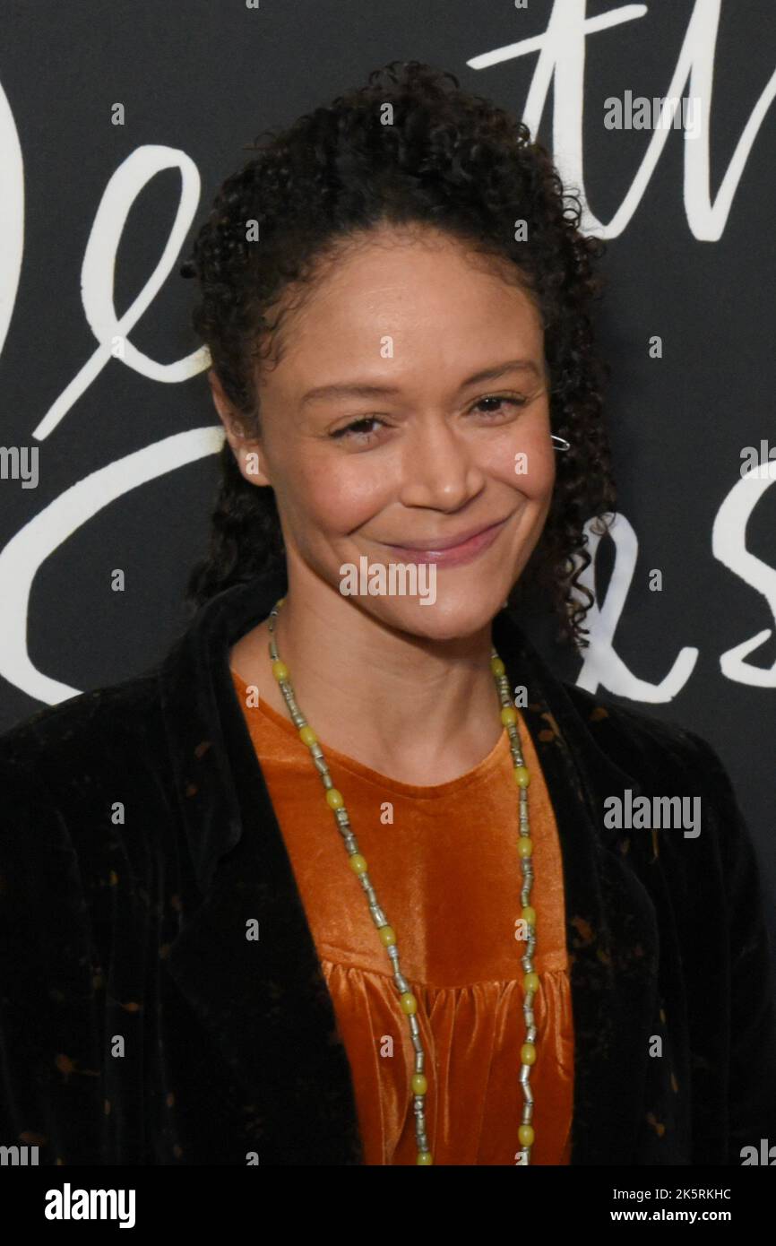 Amber Gray attends the Death of a Salesman Broadway opening night at ...