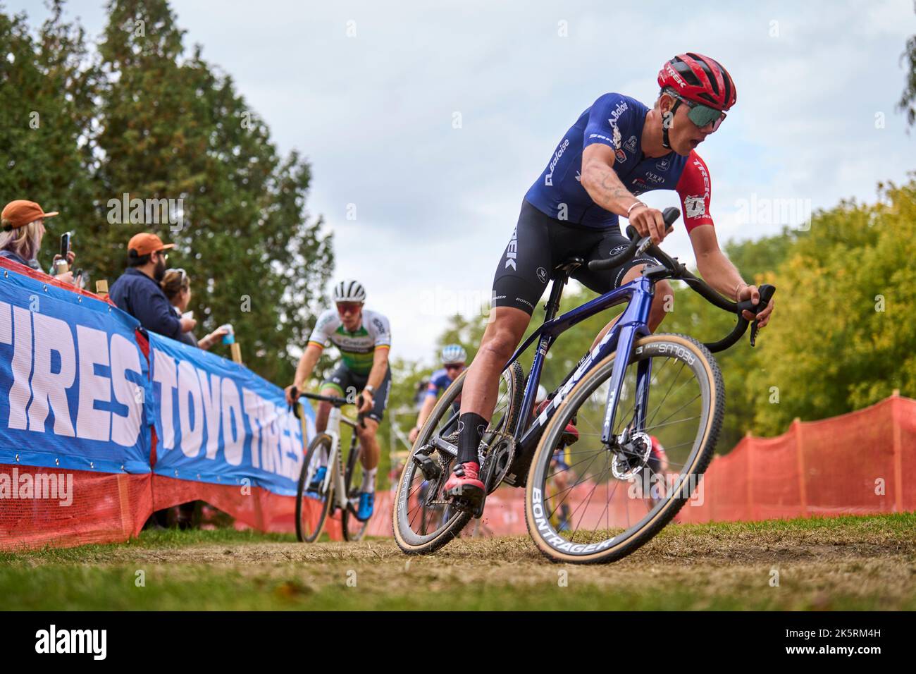 Belgian Eli Iserbyt pictured in action during the first stage (1/14) of