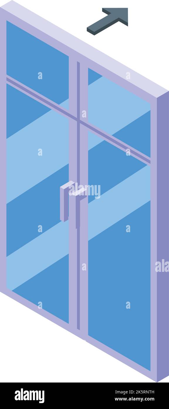 Picture of Window renovation icon isometric vector. Home apartment. House repair ...