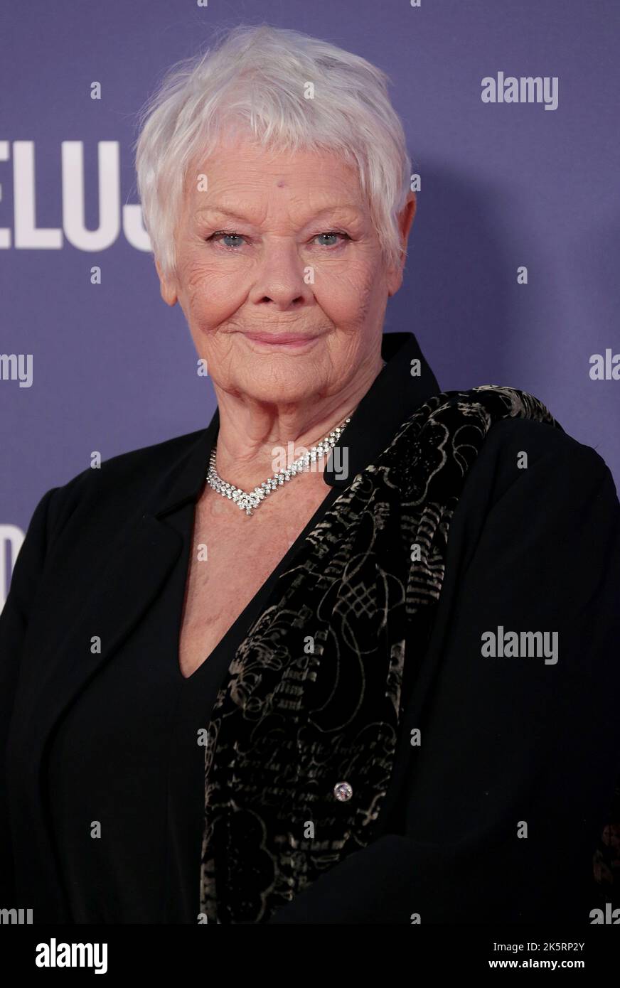 Oct 09 2022 London England Uk Dame Judi Dench Attending 66th Bfi London Film Festival