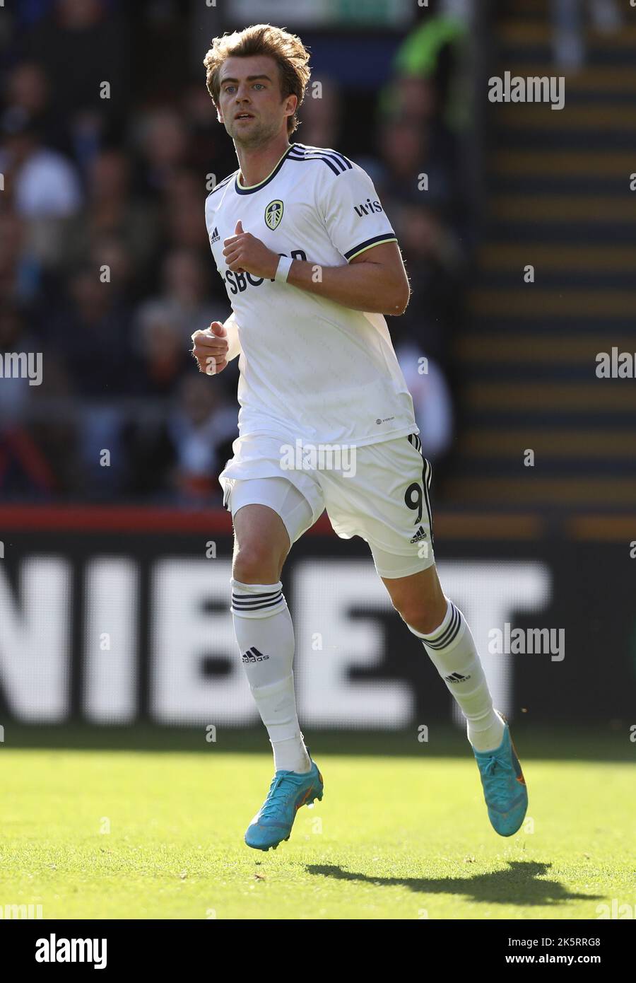 London, UK. 9th Oct, 2022. Patrick Bamford of Leeds United during the Premier League match at Selhurst Park, London. Picture credit should read: Paul Terry/Sportimage Credit: Sportimage/Alamy Live News Stock Photo
