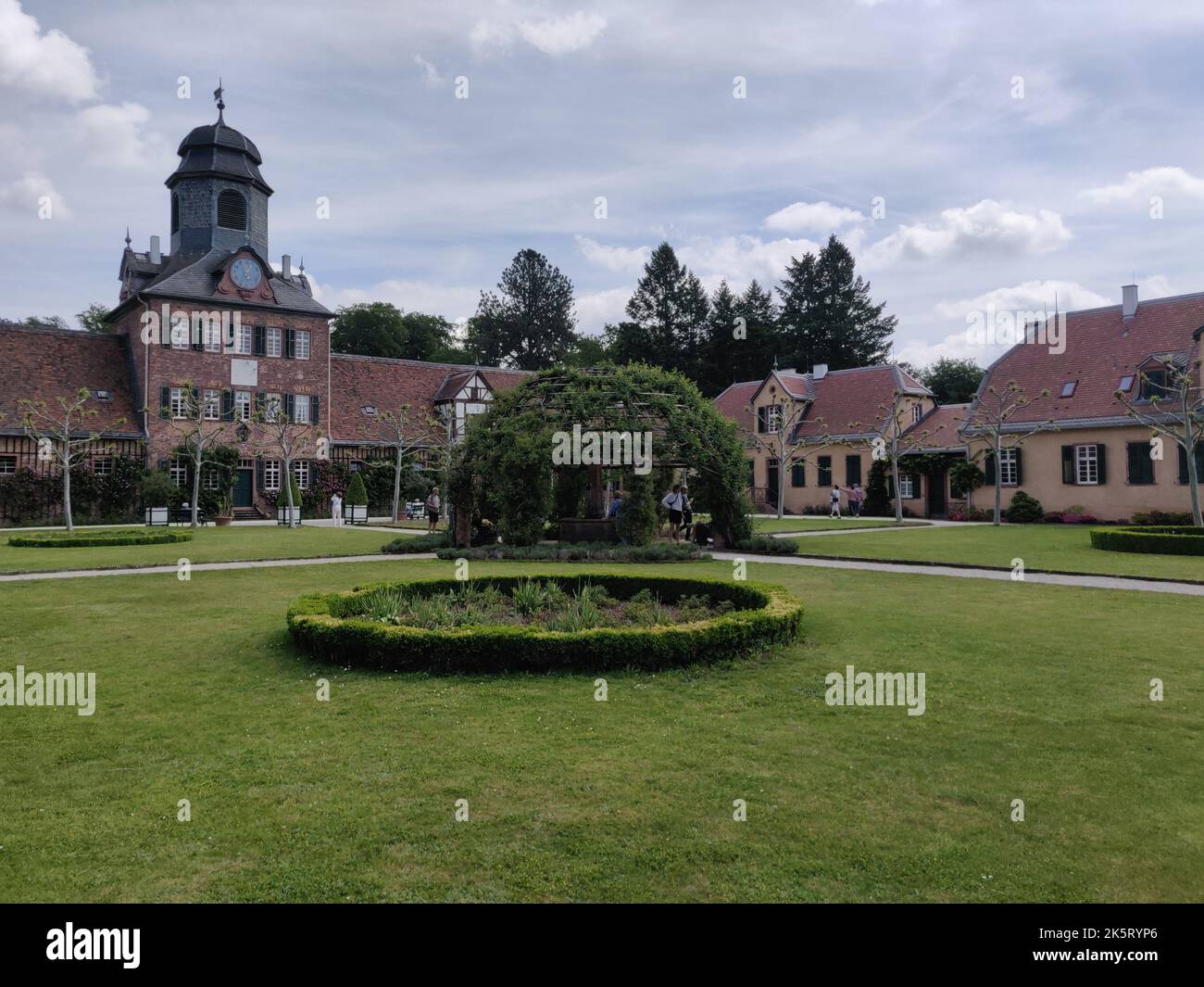 A beautiful view of Schloss Wolfsgarten (Castle Wolfsgarten) Langen,  Germany Stock Photo - Alamy