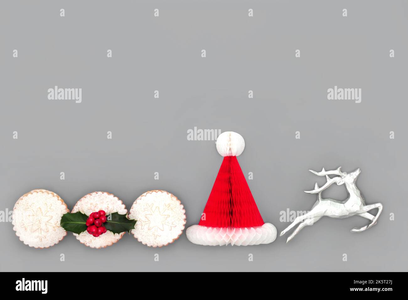 Mince pie christmas decorations