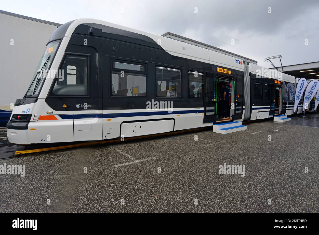 Škoda 36T tramtrain for RNV Germany on display at Innotrans