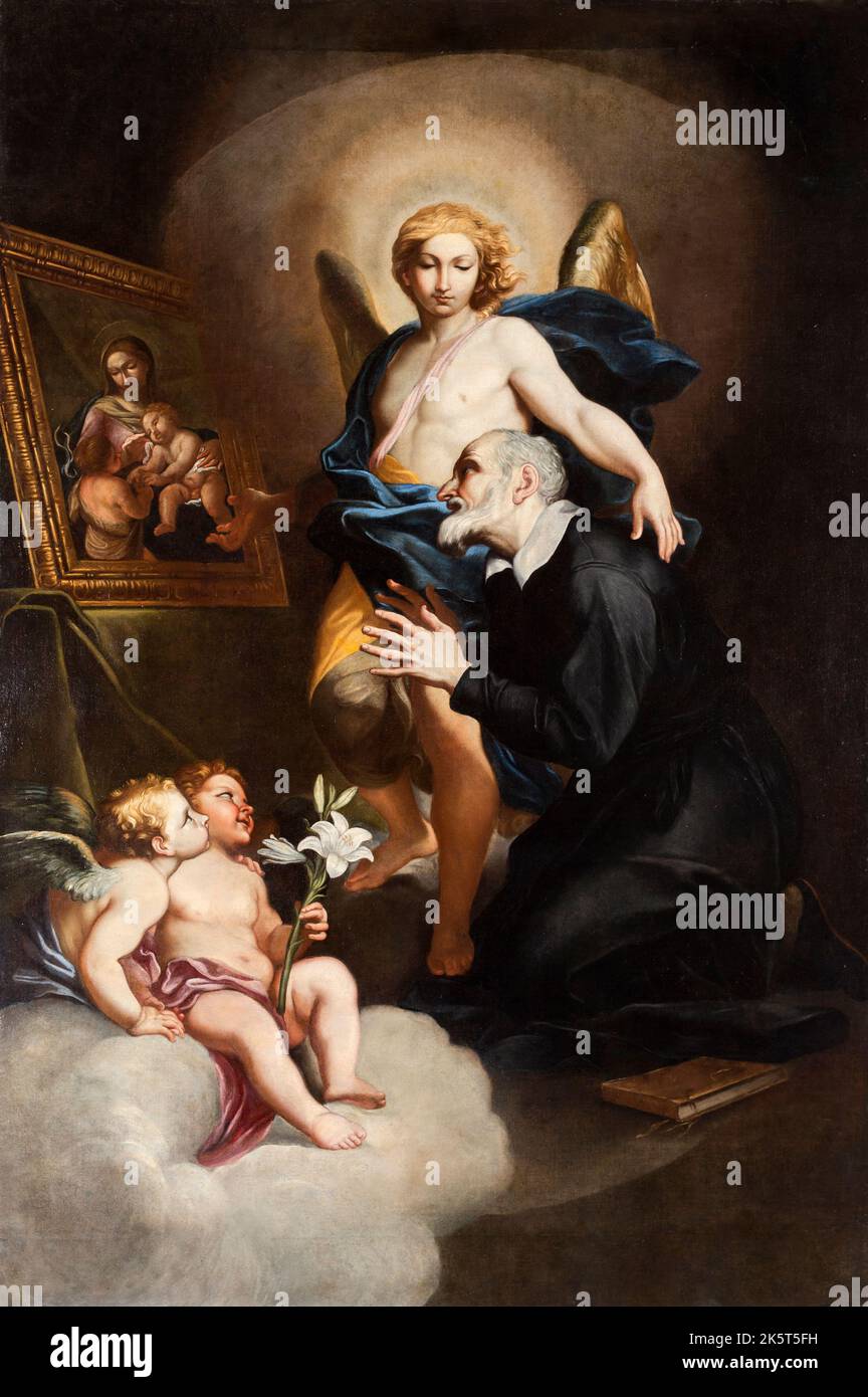 Saint Philip Neri in prayer, 1670. Found in the collection of the ...