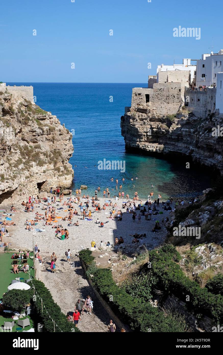 Aerial view of polignano a mare hi-res stock photography and images - Alamy