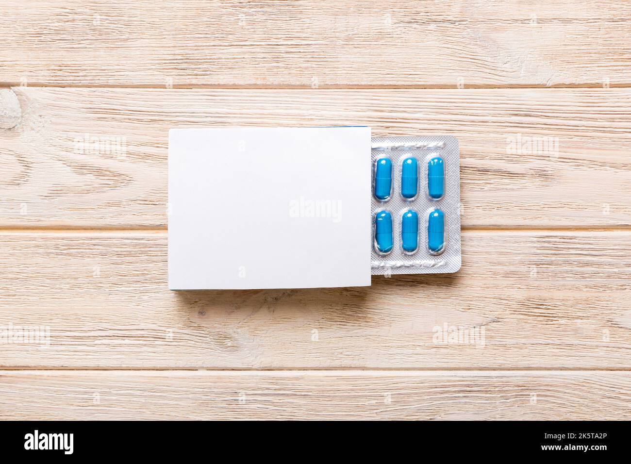 Empty Medication Packet Blank White Product Package Box Mock-up. Open blank medicine drug box ...