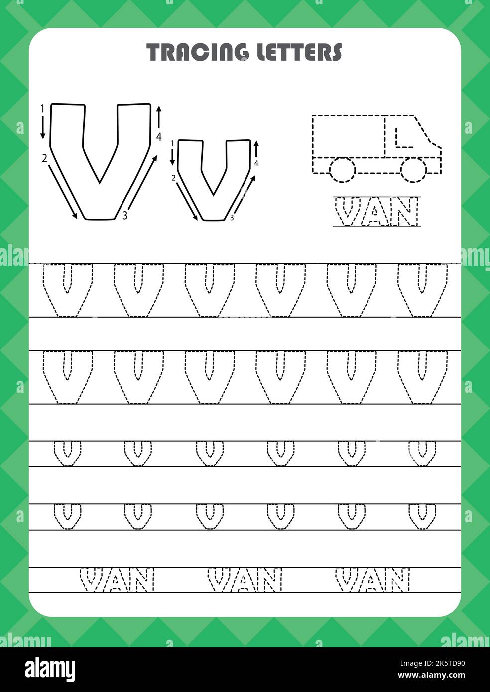 Cursive v lowercase