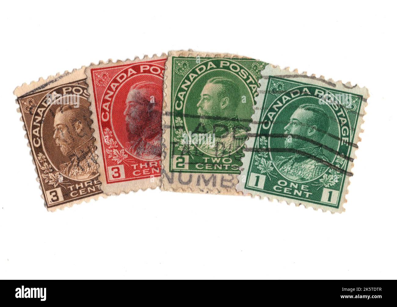 Canada postage stamps hi-res stock photography and images