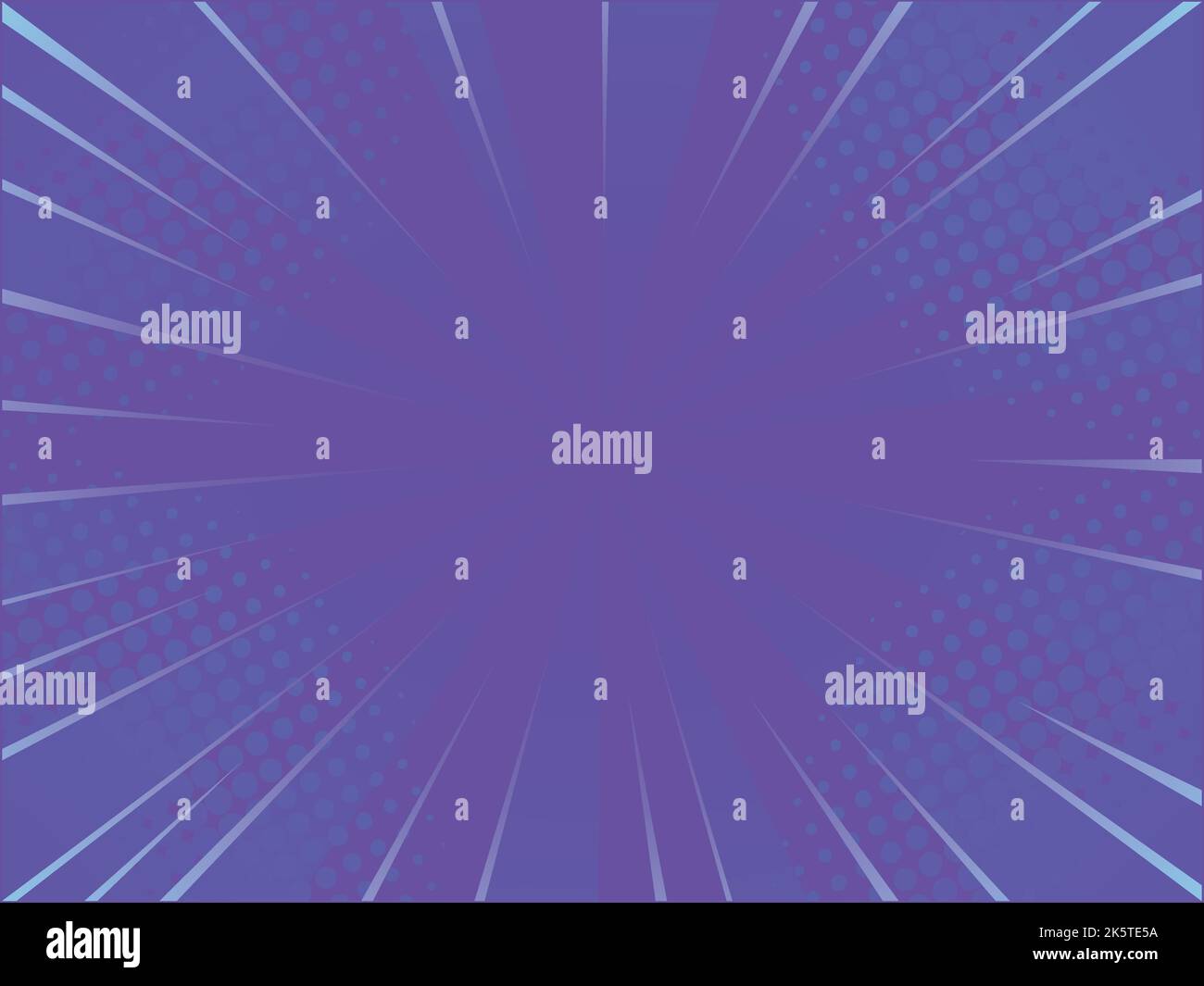 Purple blue pop art background comic book vintage pattern bubble. Stock Vector