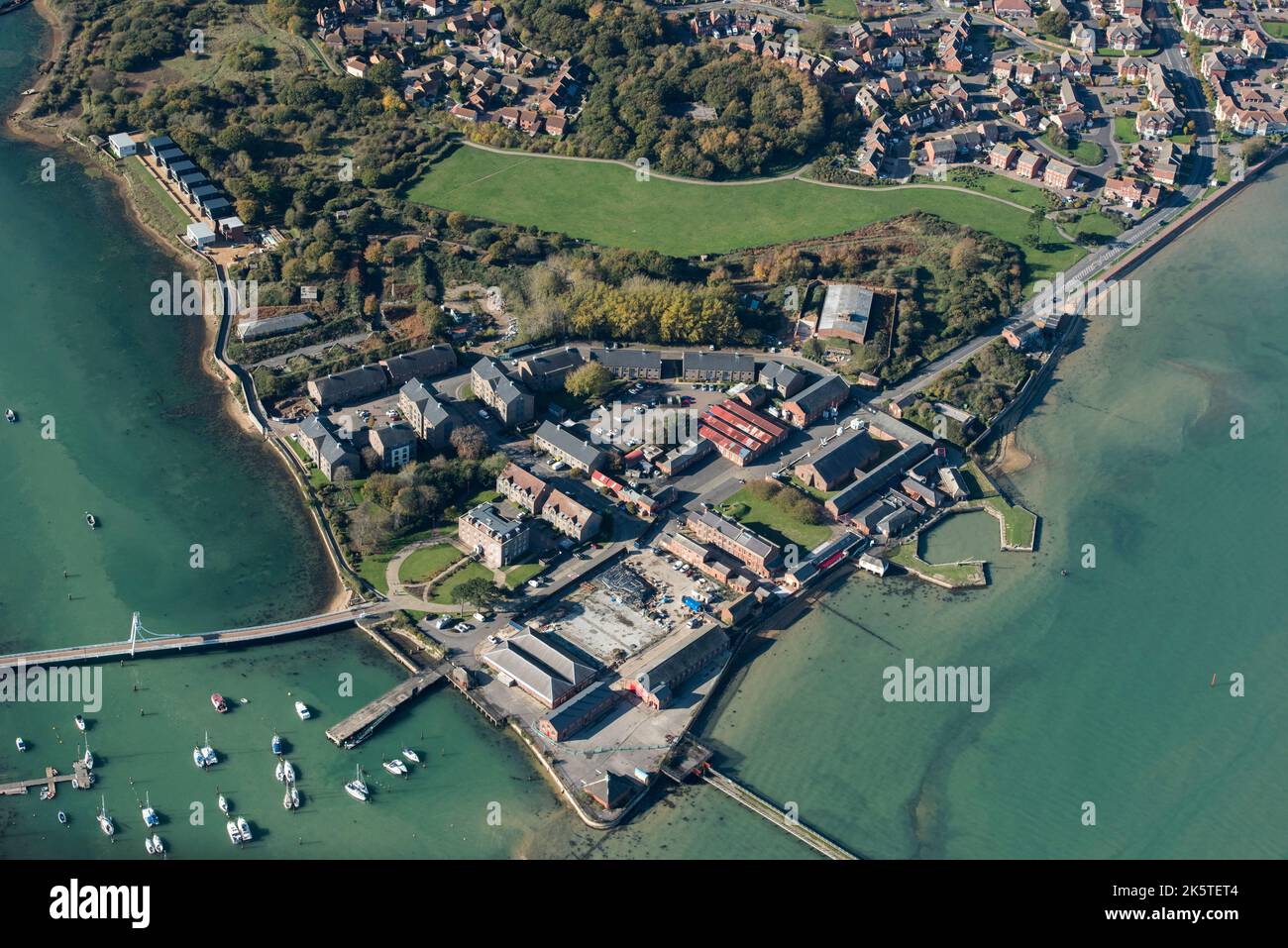 Priddy's Hard, a former Royal Ordnance Depot, Gosport, Hampshire, 2020