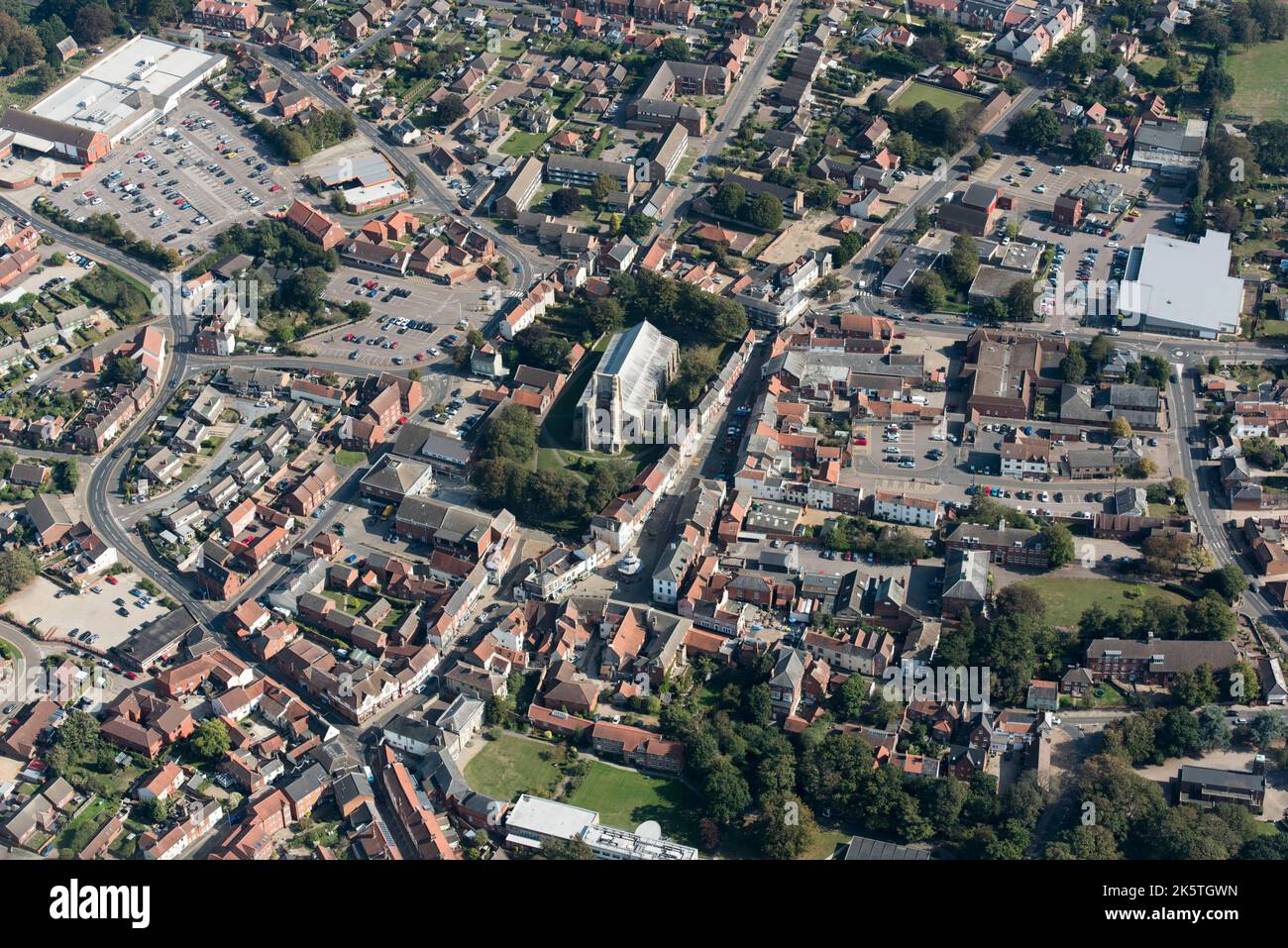 The High Street Heritage Action Zone and town centre, North Walsham ...