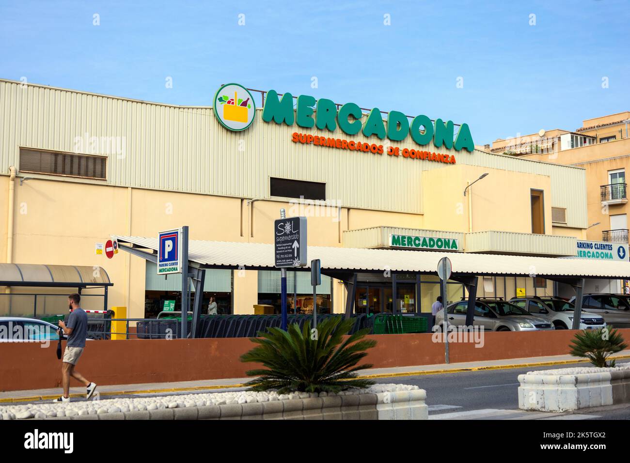 Mercadona Supermarket in Albox, Almanzora Valley, Almeria province