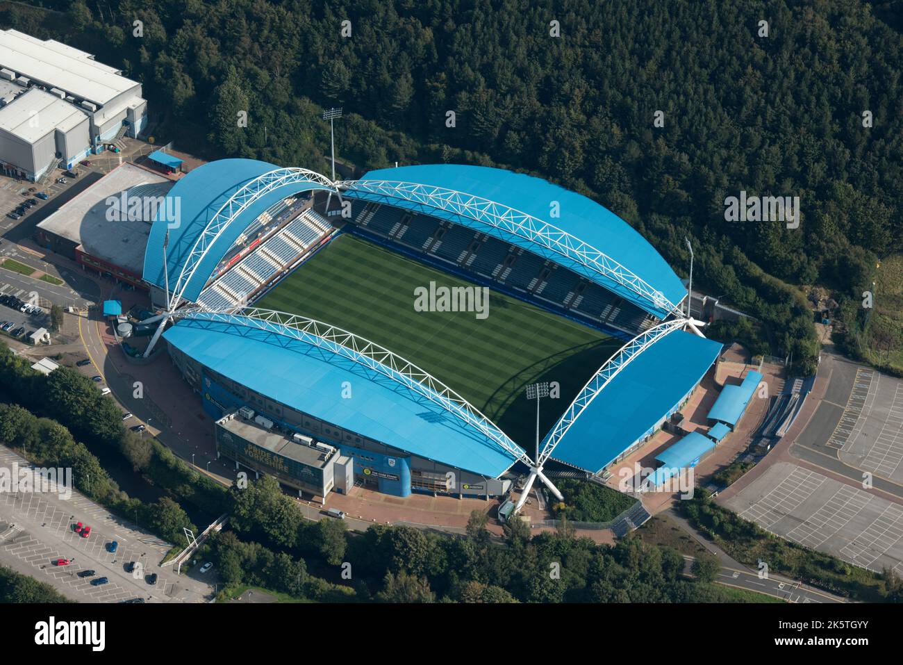 Kirklees Stadium, home of Huddersfield Town Association Football Club